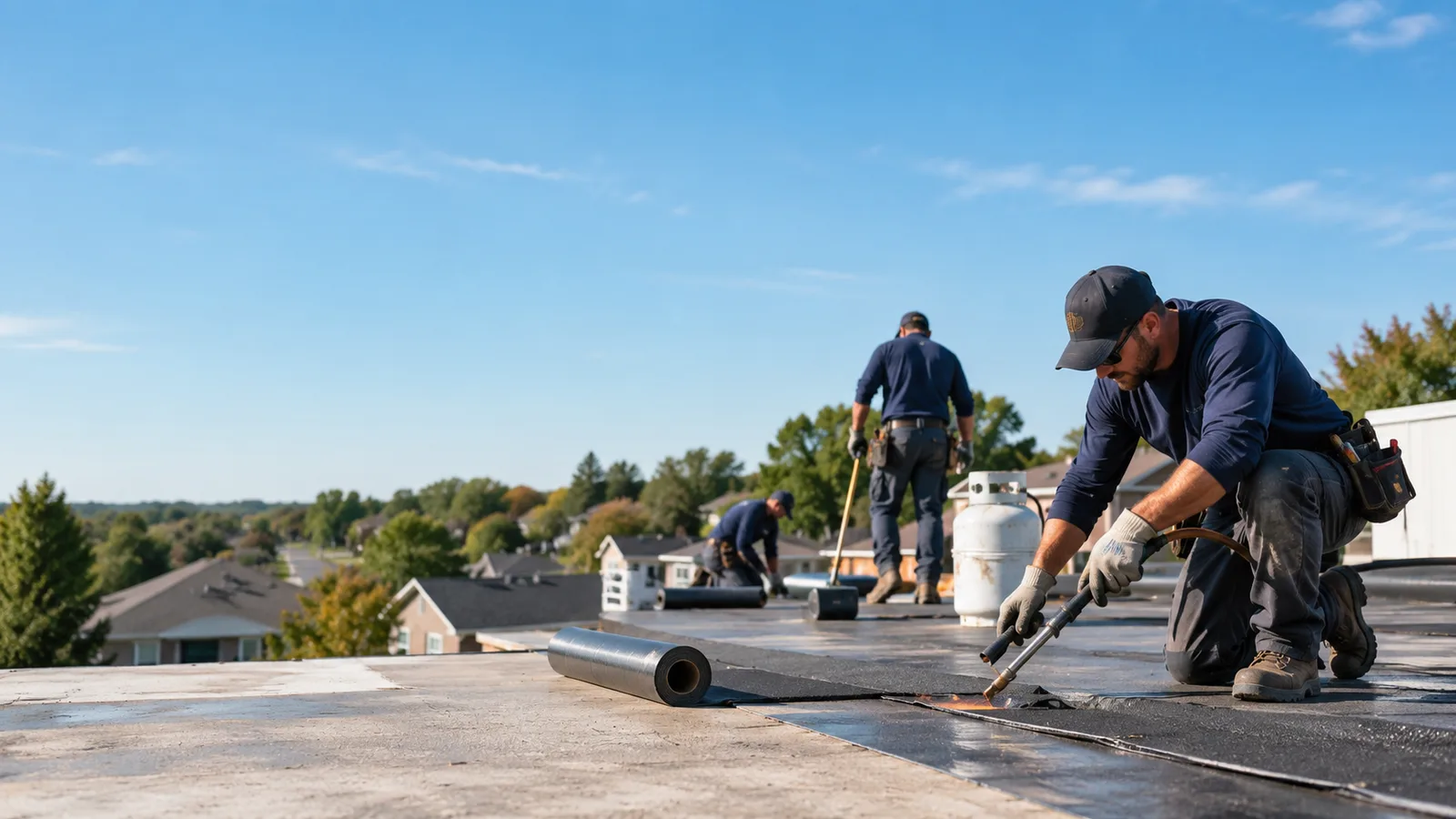 Flat Roof Leak Repair providers in Westpoint, IN